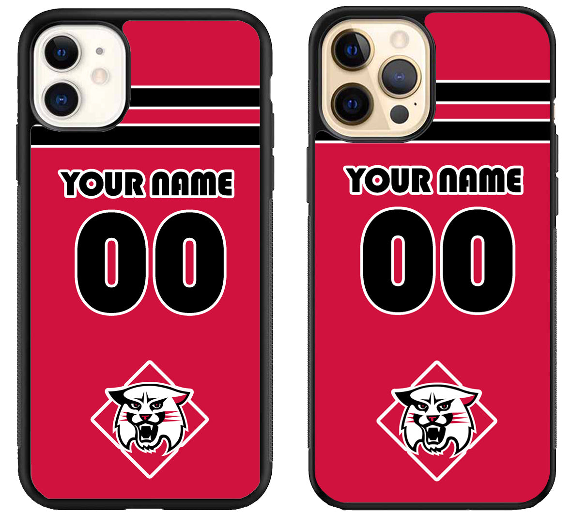 Custom Personalized Davidson Wildcats iPhone 12 | 12 Mini | 12 Pro | 12 Pro Max Case