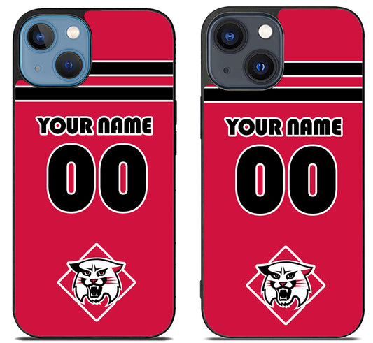 Custom Personalized Davidson Wildcats iPhone 15 | iPhone 15 Plus Case