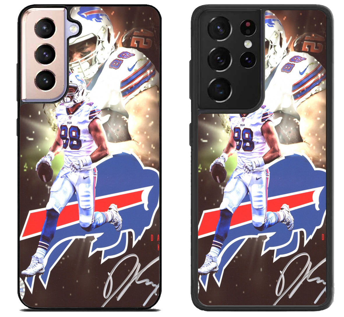 Dawson Knox Buffalo Bills Signature Samsung Galaxy S21 | S21 FE | S21+ | S21 Ultra Case