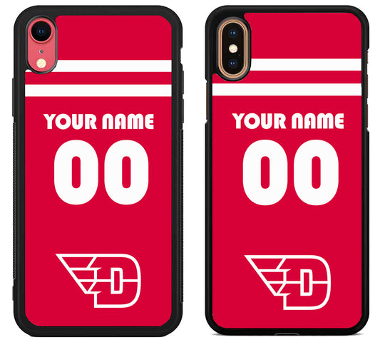 Custom Personalized Dayton Flyers iPhone X | Xs | Xr | Xs Max Case