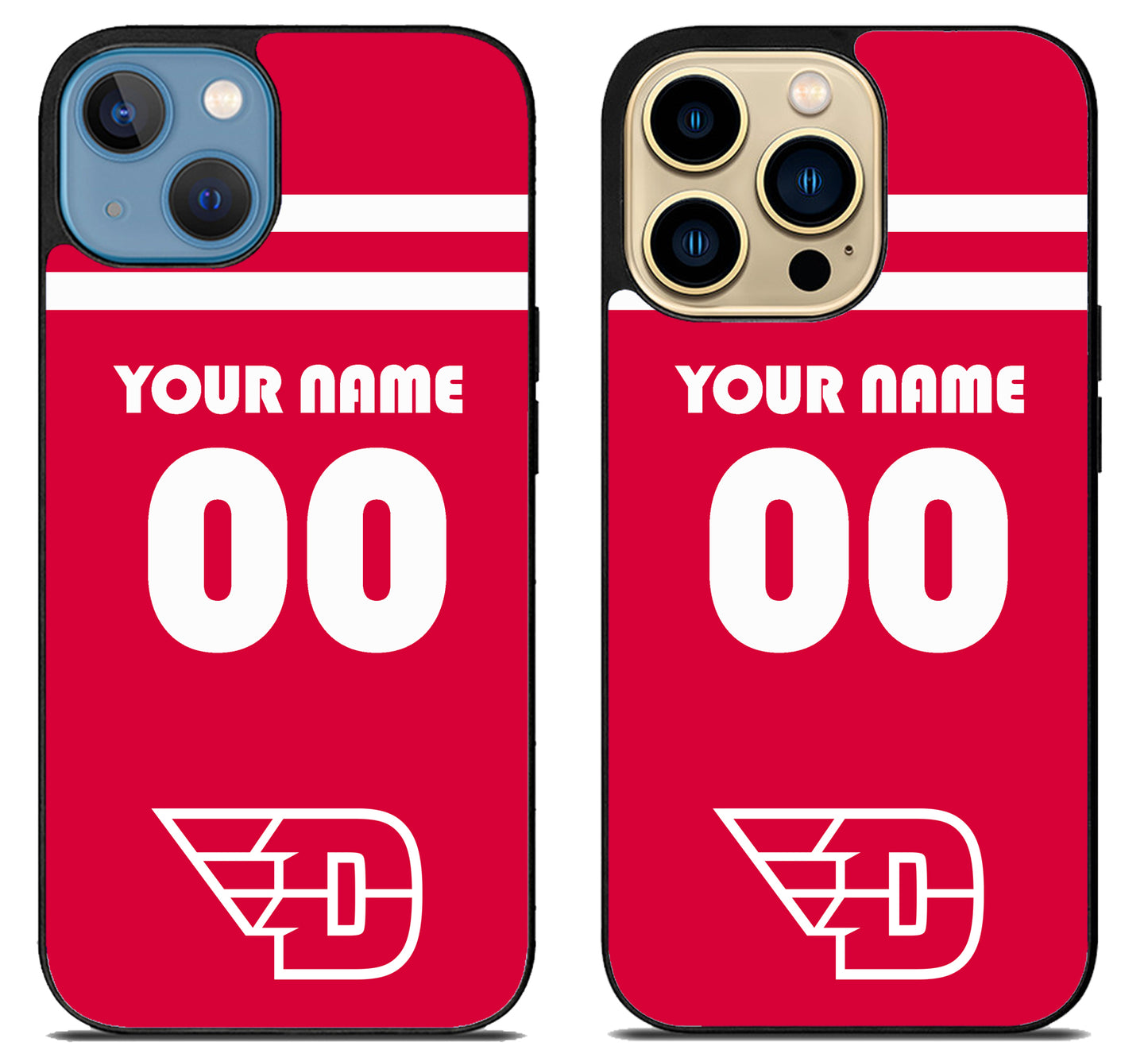 Custom Personalized Dayton Flyers iPhone 14 | 14 Plus | 14 Pro | 14 Pro Max Case