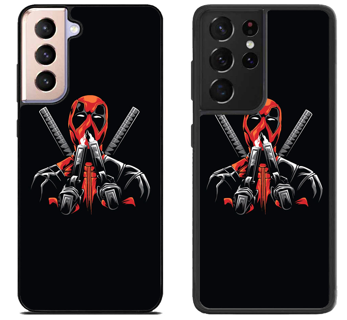 Deadpool Black Samsung Galaxy S21 | S21 FE | S21+ | S21 Ultra Case
