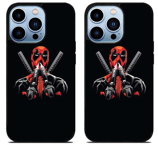 Deadpool Black iPhone 15 Pro | iPhone 15 Pro Max Case