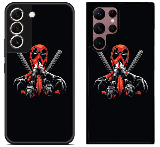 Deadpool Black Samsung Galaxy S22 | S22+ | S22 Ultra Case