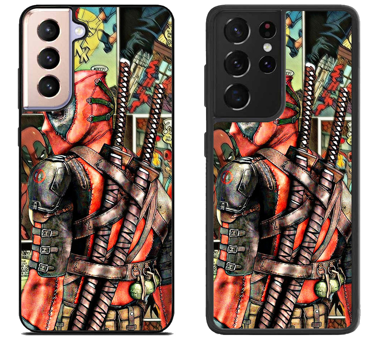 Deadpool Collage Samsung Galaxy S21 | S21 FE | S21+ | S21 Ultra Case