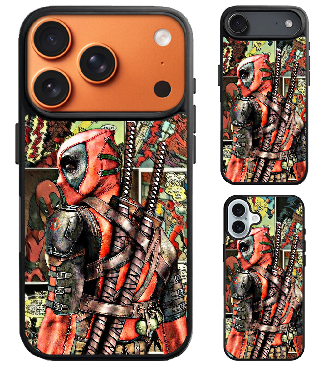 Deadpool Collage iPhone Air | iPhone 17 | 17 Pro | 17 Pro Max Case