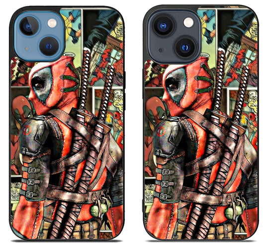 Deadpool Collage iPhone 15 | iPhone 15 Plus Case