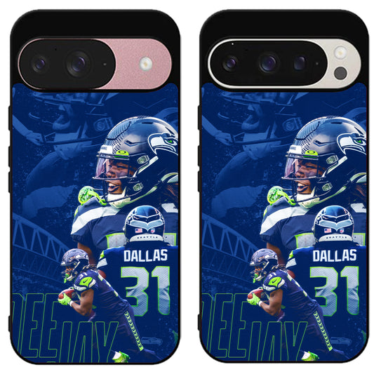 DeeJay Dallas Seattle Seahawks Google Pixel 9 | 9 Pro | 9 Pro XL Case
