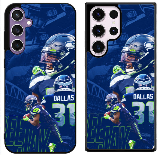 DeeJay Dallas Seattle Seahawks Samsung Galaxy S24 | S24+ | S24 Ultra Case