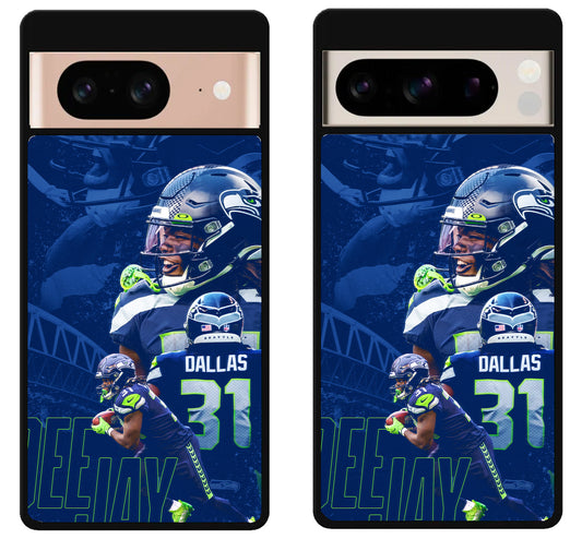 DeeJay Dallas Seattle Seahawks Google Pixel 8 | 8 Pro Case