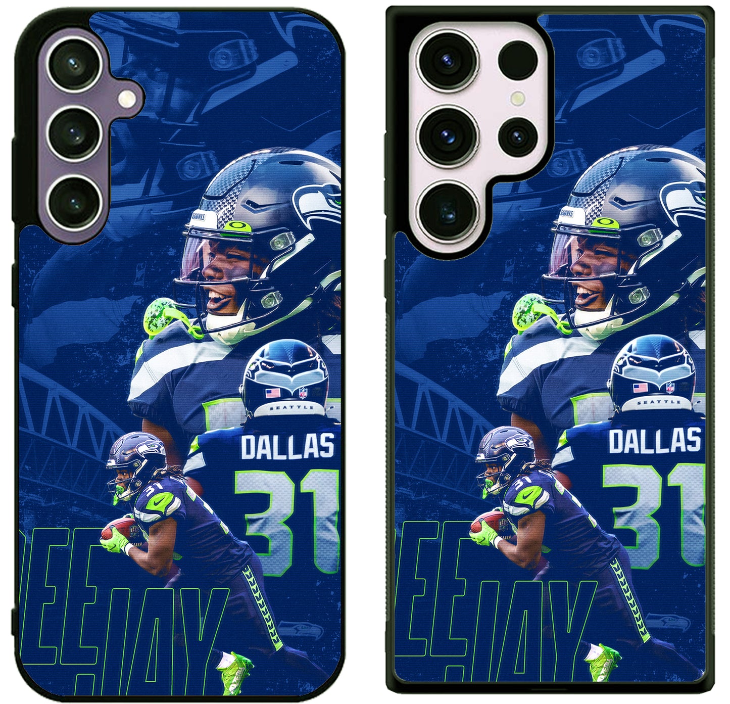 DeeJay Dallas Seattle Seahawks Samsung Galaxy S25 | S25 Plus | S25 FE | S25 Ultra Case