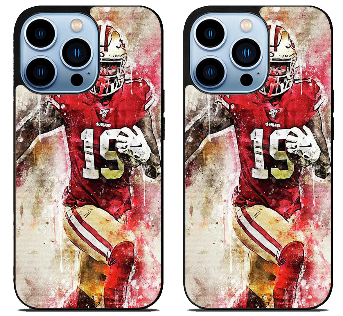 Deebo Samuel San Francisco 49ers Artwork iPhone 15 Pro | iPhone 15 Pro Max Case