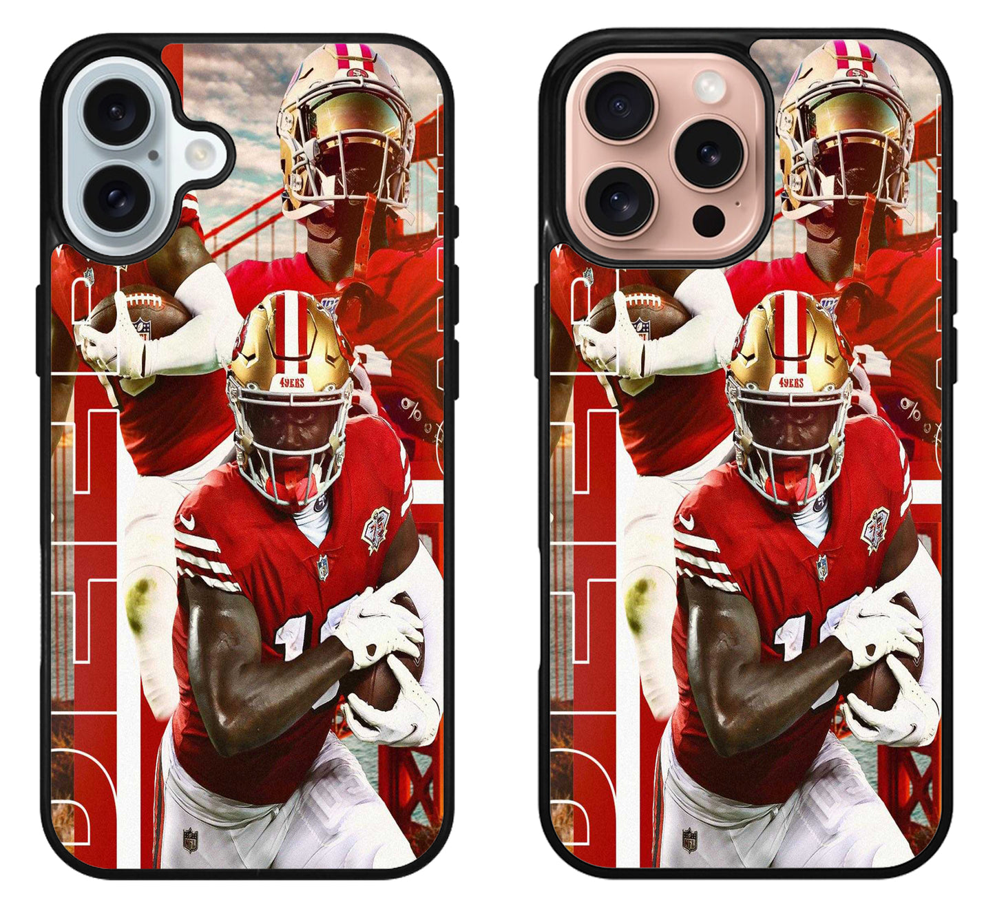 Deebo Samuel San Francisco 49ers Collage iPhone 16 | 16 Plus | 16 Pro | 16 Pro Max Case