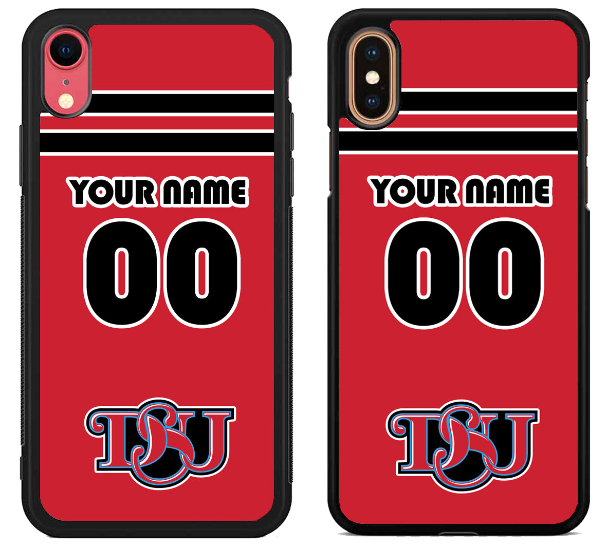 Custom Personalized Delaware State Hornets iPhone X | Xs | Xr | Xs Max Case