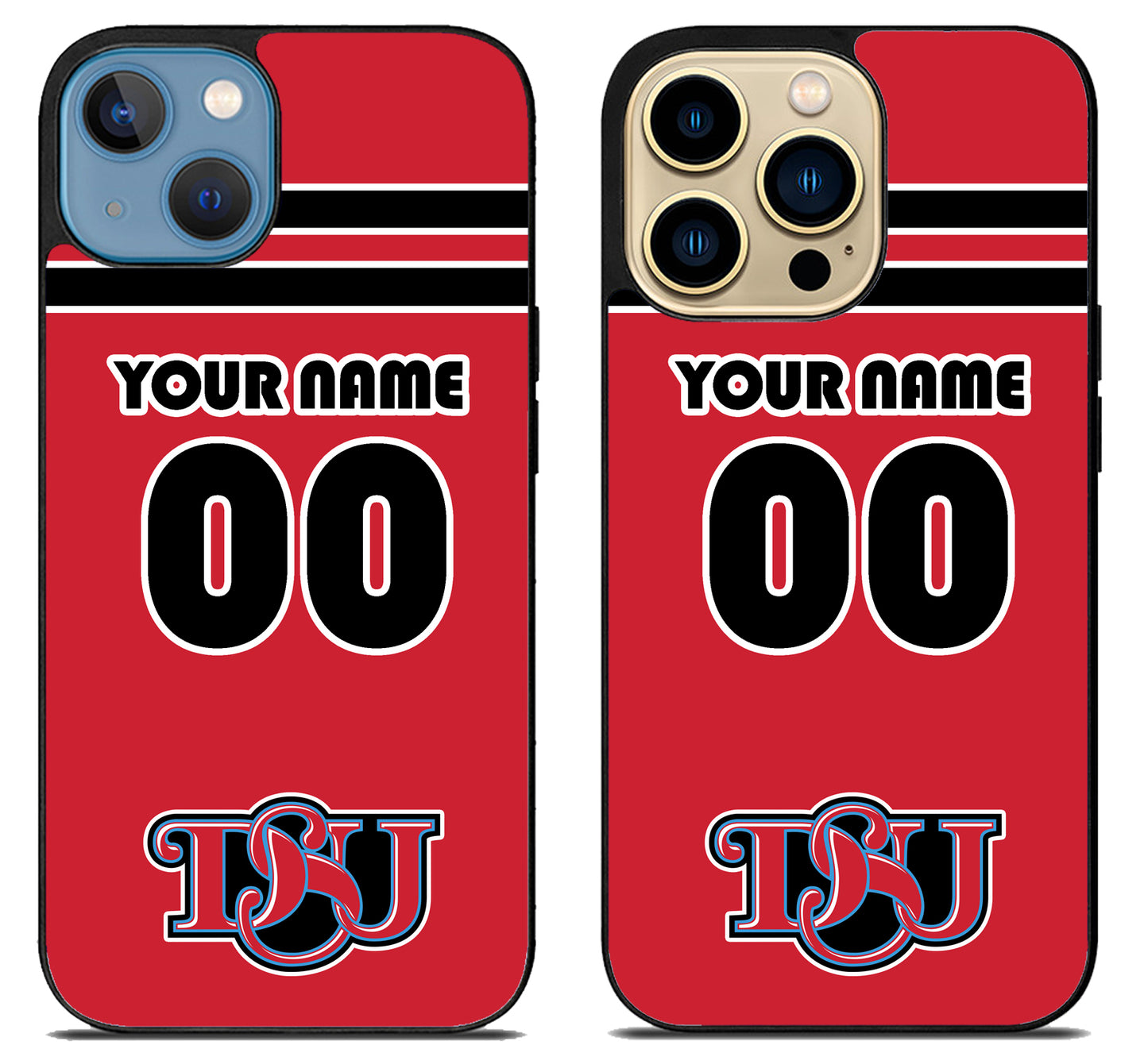 Custom Personalized Delaware State Hornets iPhone 14 | 14 Plus | 14 Pro | 14 Pro Max Case