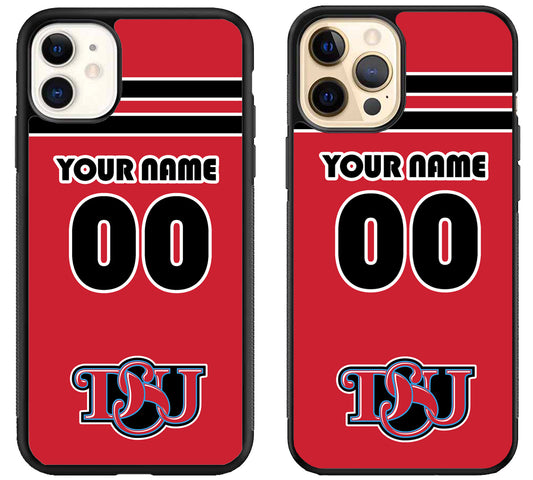Custom Personalized Delaware State Hornets iPhone 12 | 12 Mini | 12 Pro | 12 Pro Max Case