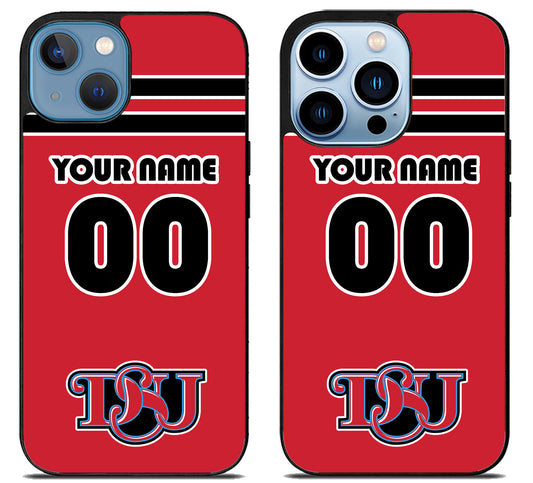 Custom Personalized Delaware State Hornets iPhone 13 | 13 Mini | 13 Pro | 13 Pro Max Case