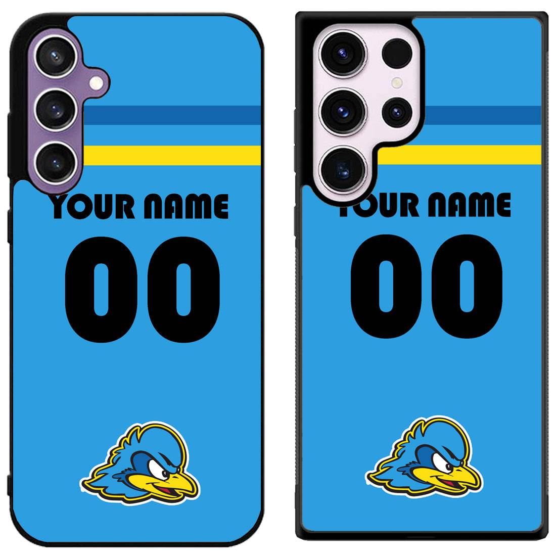 Custom Personalized Delaware fightin blue hens Samsung Galaxy S24 | S24+ | S24 Ultra Case