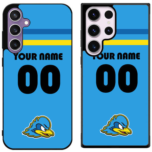 Custom Personalized Delaware fightin blue hens Samsung Galaxy S24 | S24+ | S24 Ultra Case