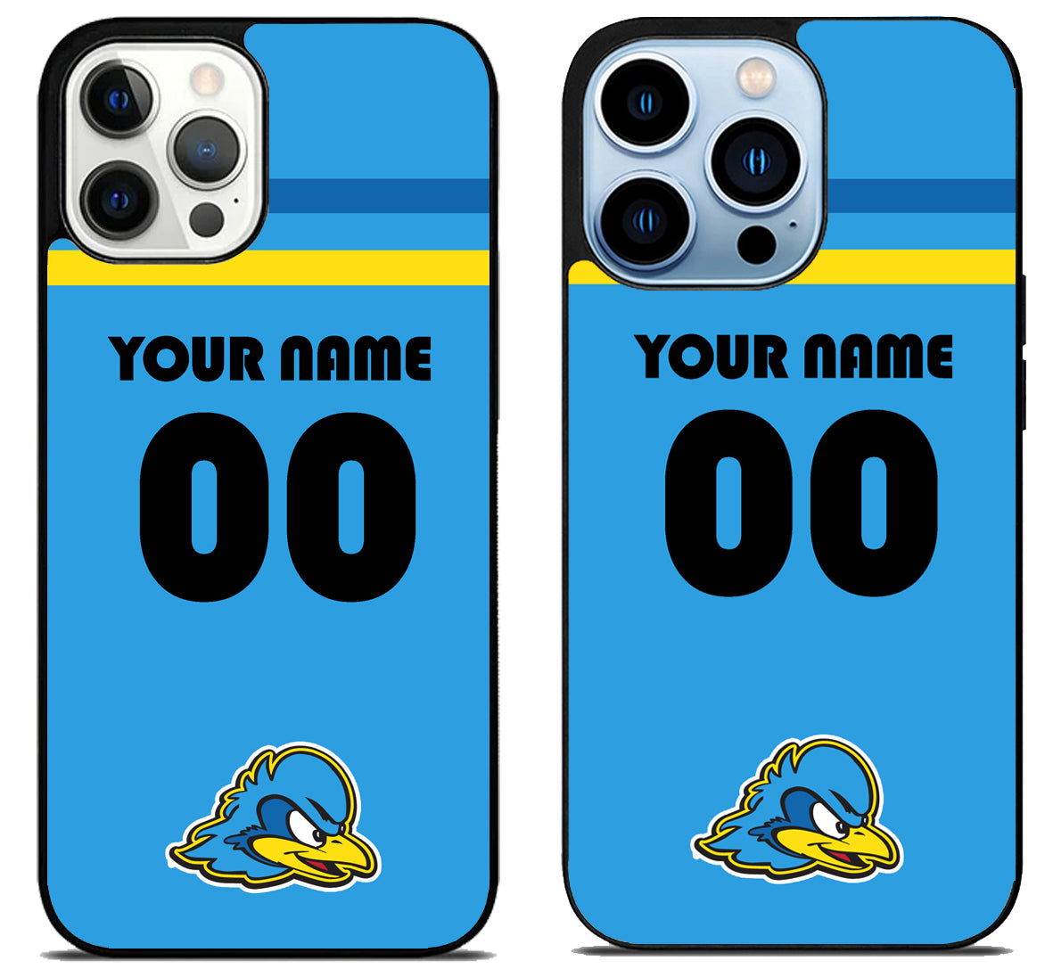 Custom Personalized Delaware fightin blue hens iPhone 15 Pro | iPhone 15 Pro Max Case