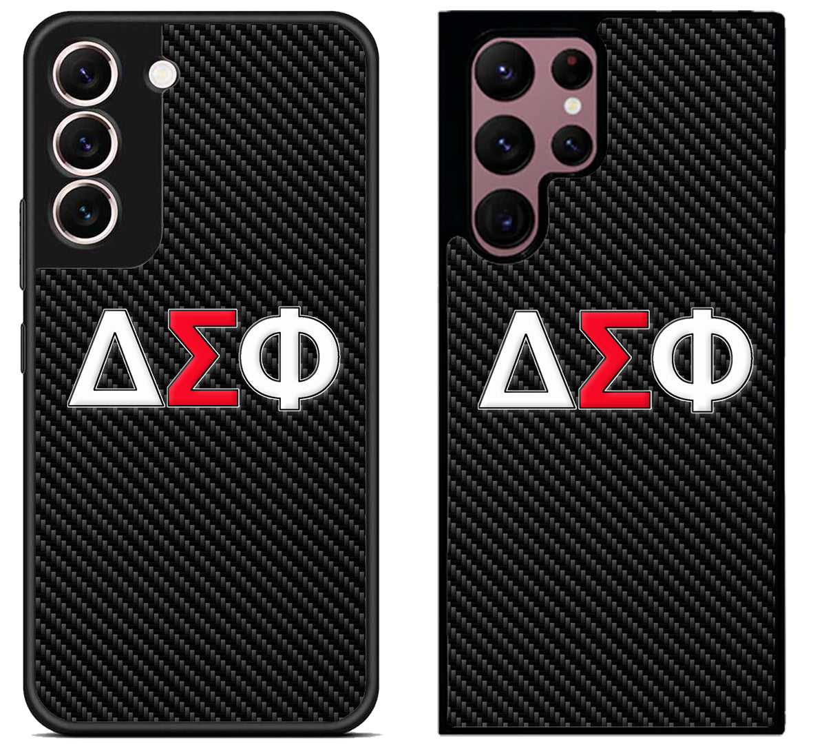 Delta Sigma Phi Carbon Samsung Galaxy S22 | S22+ | S22 Ultra Case