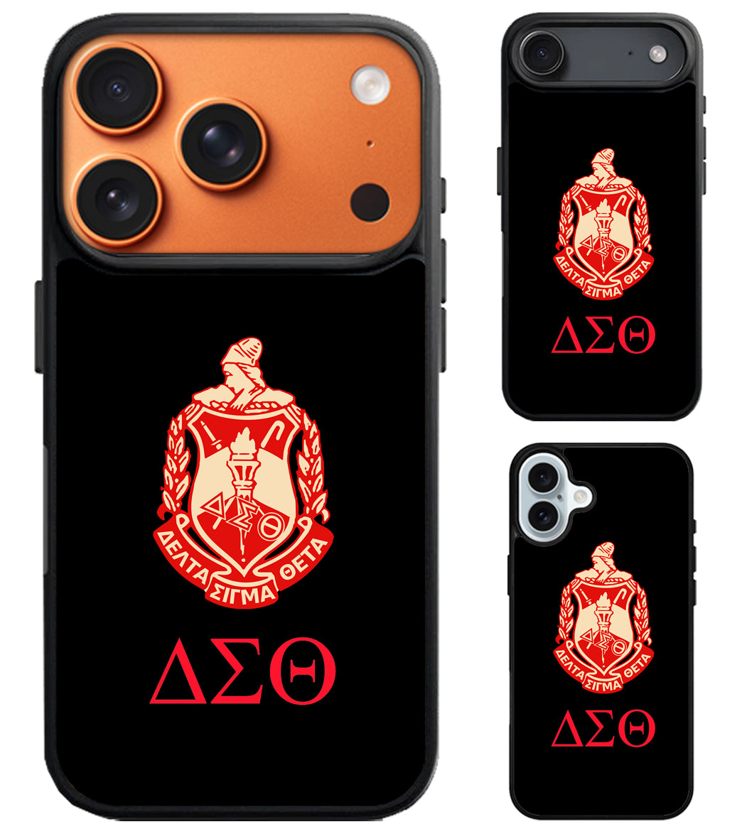 Delta Sigma Theta Logo iPhone Air | iPhone 17 | 17 Pro | 17 Pro Max Case