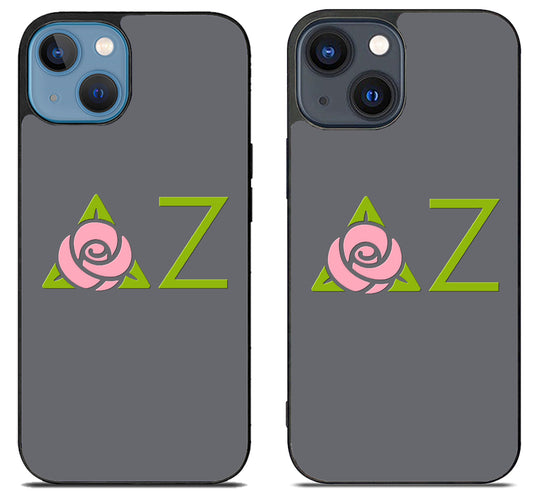 Delta Zeta Rose iPhone 15 | iPhone 15 Plus Case