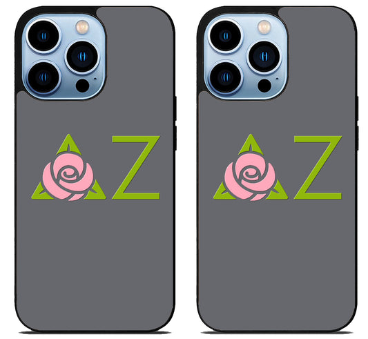 Delta Zeta Rose iPhone 15 Pro | iPhone 15 Pro Max Case