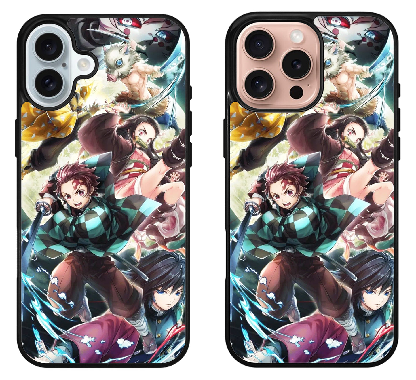 Demon Slayer Collage iPhone 16 | 16 Plus | 16 Pro | 16 Pro Max Case