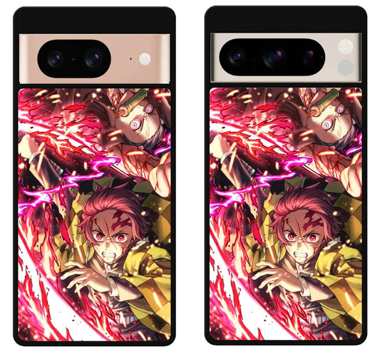 Demon Slayer Wallpaper Google Pixel 8 | 8 Pro Case