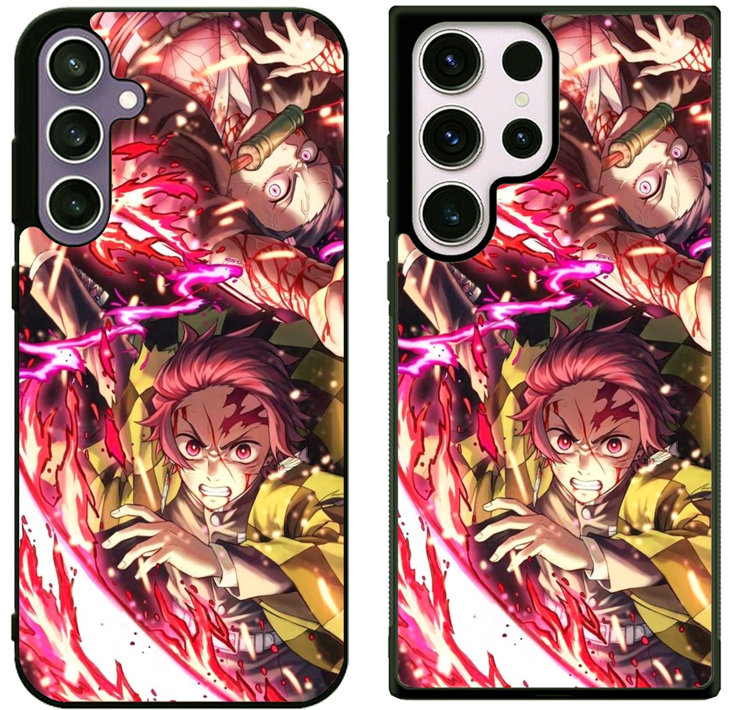 Demon Slayer Wallpaper Samsung Galaxy S25 | S25 Edge | S25 FE | S25 Plus | S25 Ultra Case