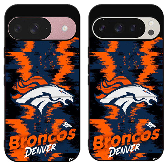 Denver Broncos Colorfull Google Pixel 9 | 9 Pro | 9 Pro XL Case