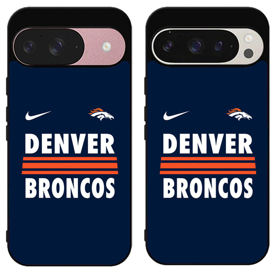 Denver Broncos Cool Google Pixel 9 | 9 Pro | 9 Pro XL Case