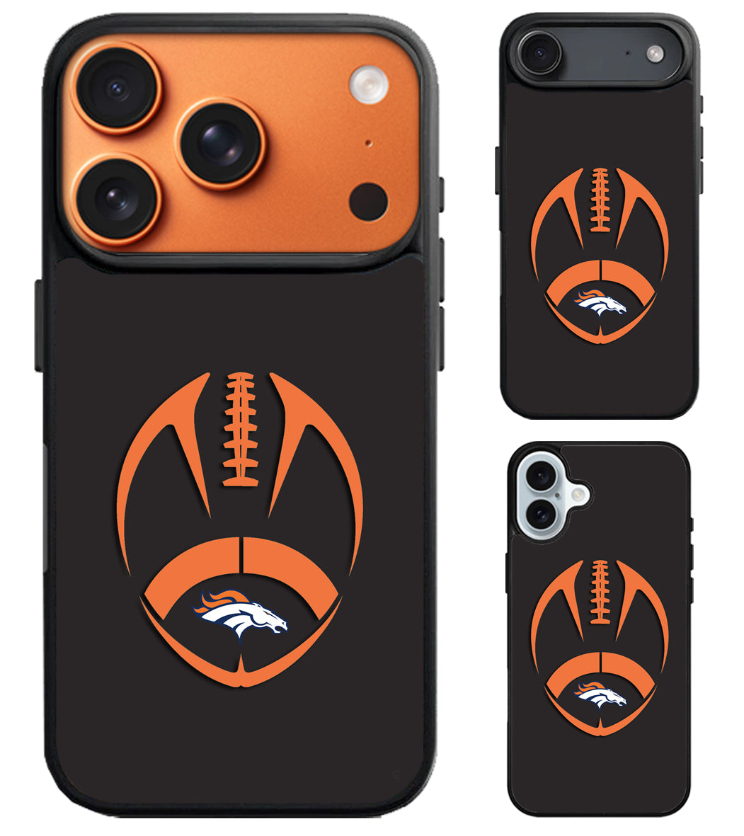 Denver Broncos Football iPhone Air | iPhone 17 | 17 Pro | 17 Pro Max Case