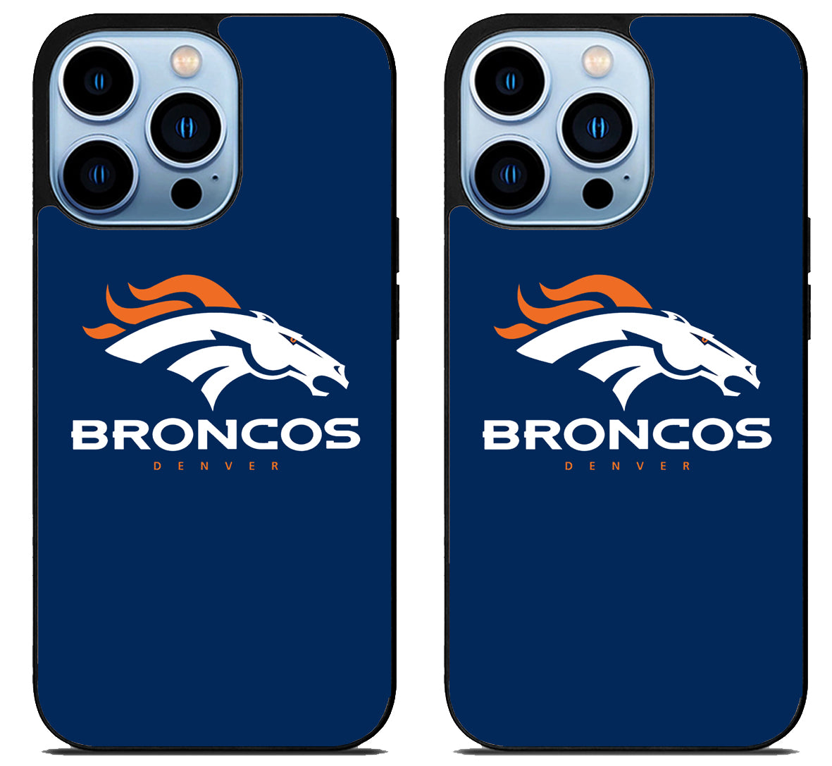 Denver Broncos Logo Blue iPhone 15 Pro | iPhone 15 Pro Max Case