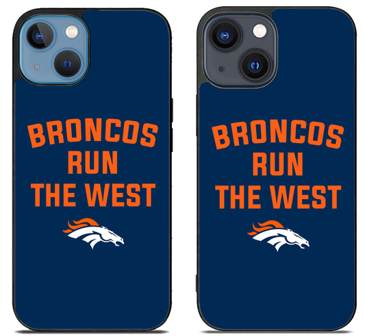 Denver Broncos Run The West iPhone 15 | iPhone 15 Plus Case