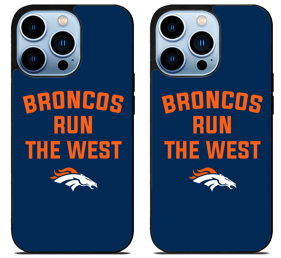 Denver Broncos Run The West iPhone 15 Pro | iPhone 15 Pro Max Case