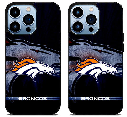 Denver Broncos Stylish iPhone 15 Pro | iPhone 15 Pro Max Case