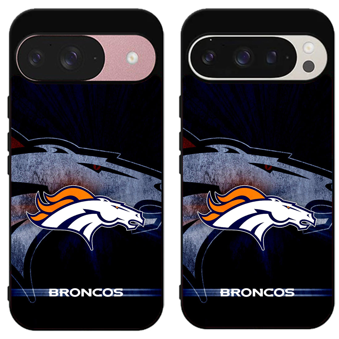 Denver Broncos Stylish Google Pixel 9 | 9 Pro | 9 Pro XL Case