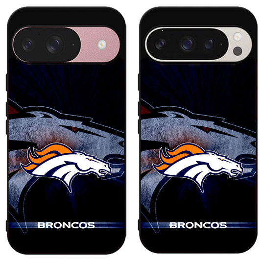 Denver Broncos Stylish Google Pixel 9 | 9 Pro | 9 Pro XL Case