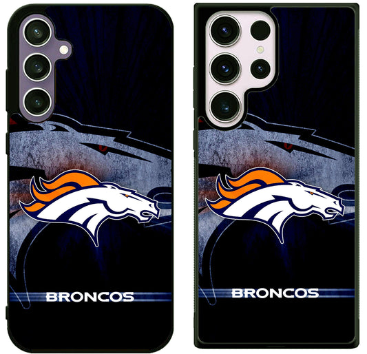 Denver Broncos Stylish Samsung Galaxy S25 | S25 Edge | S25 FE | S25 Plus | S25 Ultra Case