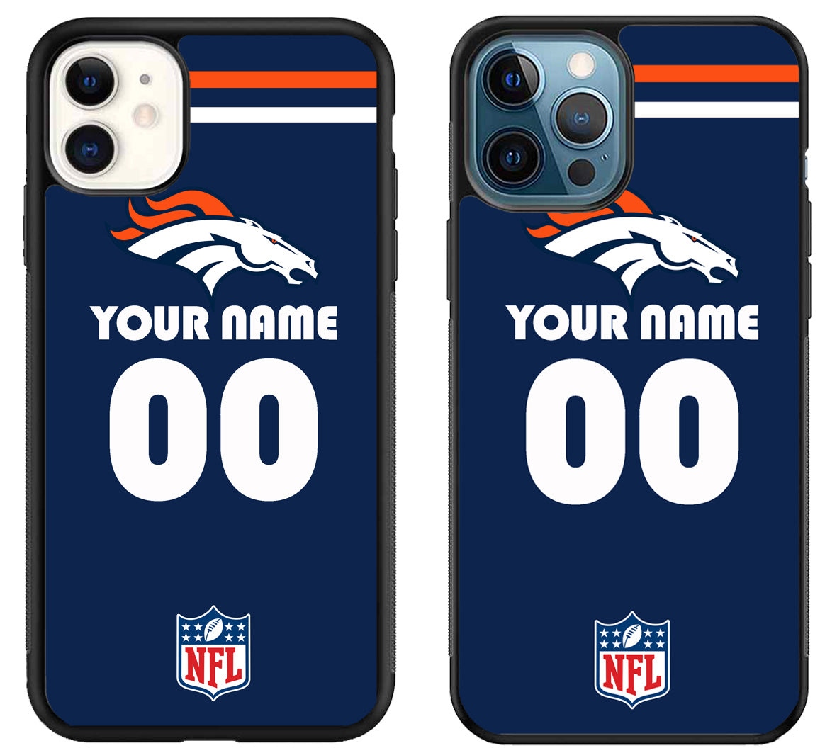 Custom Personalized Denver Broncos NFL iPhone 11 | 11 Pro | 11 Pro Max Case