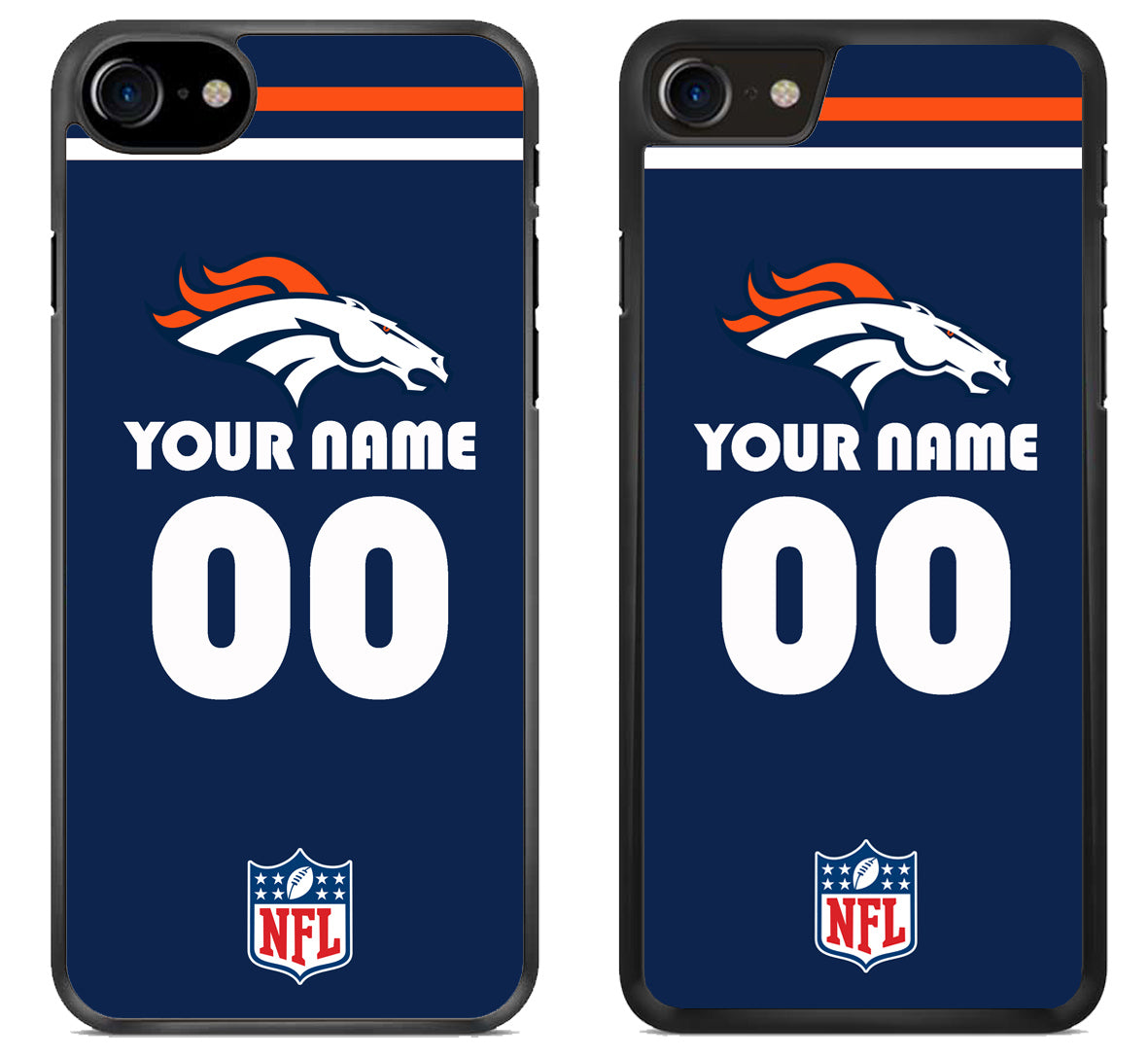 Custom Personalized Denver Broncos NFL iPhone SE 2020 | iPhone SE 2022 Case