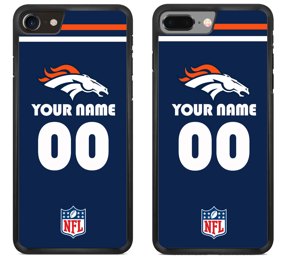 Custom Personalized Denver Broncos NFL iPhone 8 | 8 Plus Case