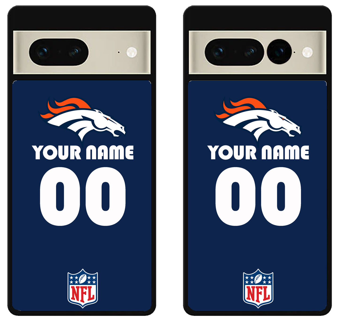 Custom Personalized Denver Broncos NFL Google Pixel 7 | 7 Pro Case