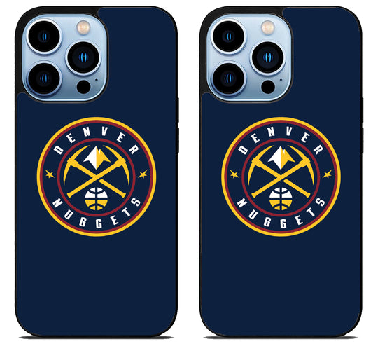 Denver Nuggets Logo Blue iPhone 15 Pro | iPhone 15 Pro Max Case