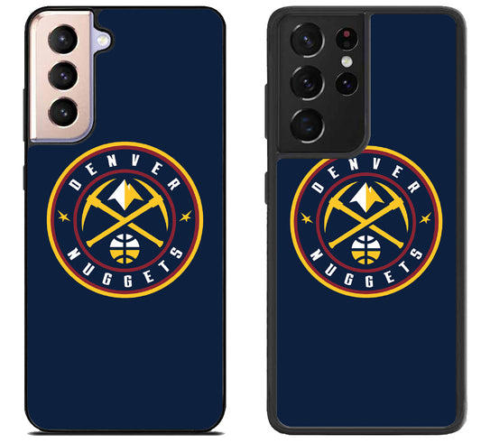 Denver Nuggets Logo Blue Samsung Galaxy S21 | S21 FE | S21+ | S21 Ultra Case