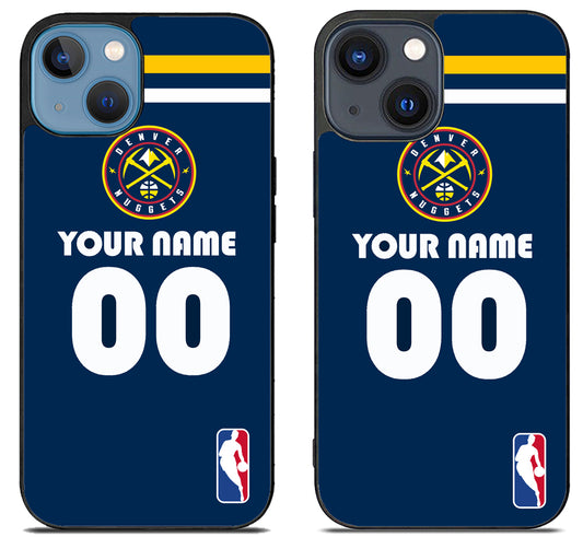 Custom Personalized Denver Nuggets NBA iPhone 15 | iPhone 15 Plus Case