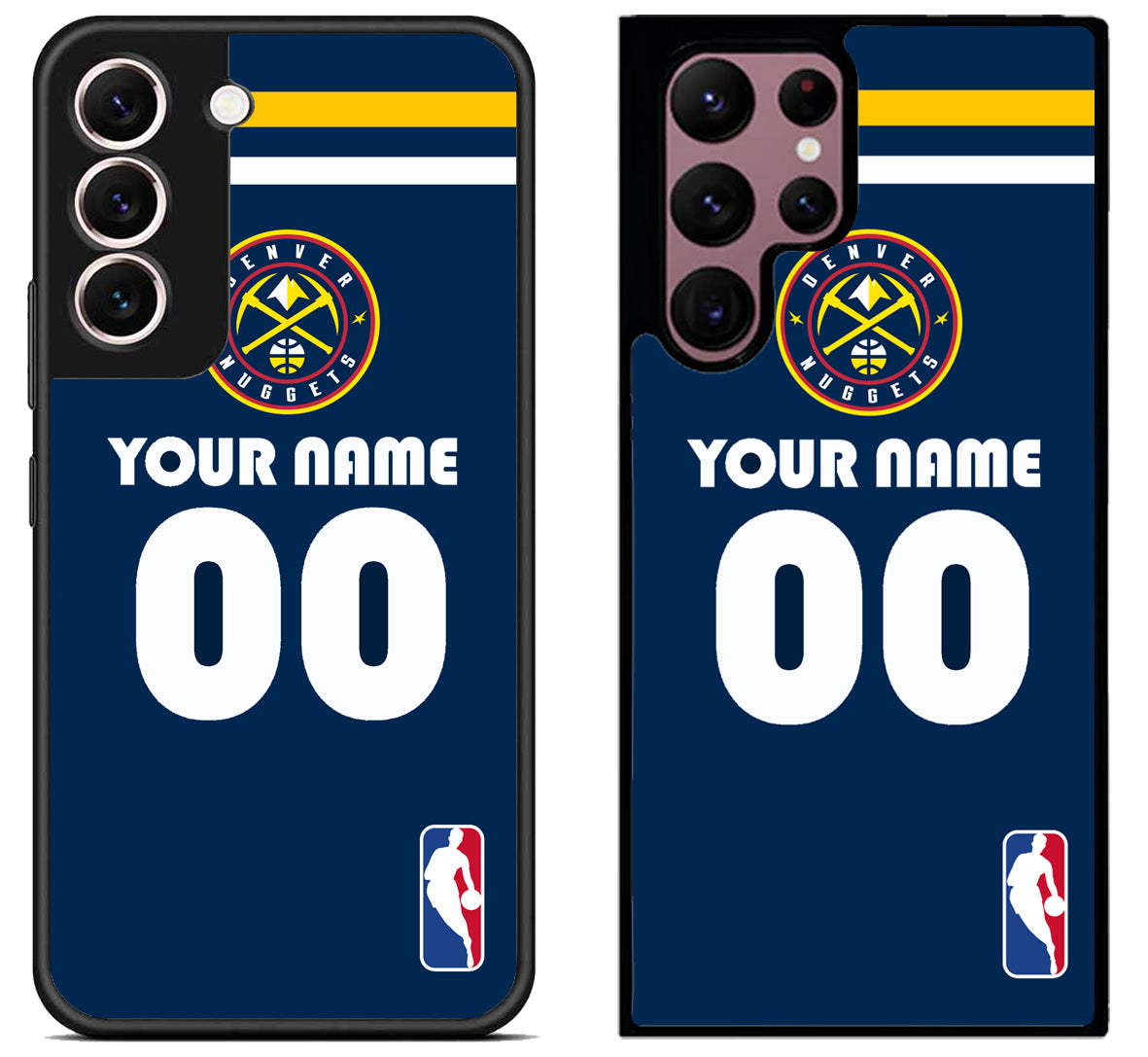 Custom Personalized Denver Nuggets NBA Samsung Galaxy S22 | S22+ | S22 Ultra Case