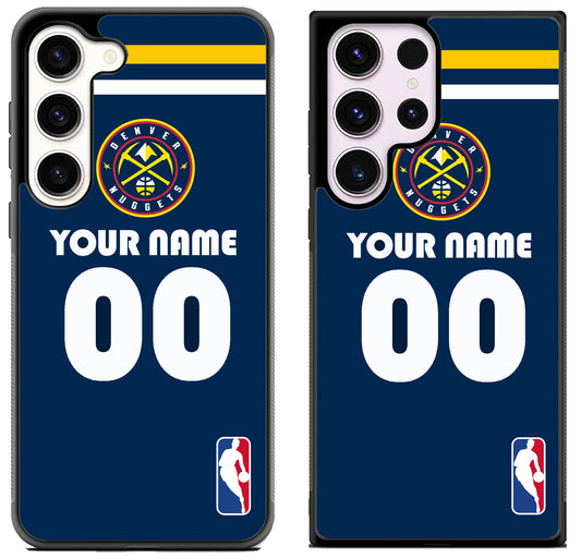 Custom Personalized Denver Nuggets NBA Samsung Galaxy S23 | S23+ | S23 Ultra Case